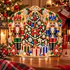 DIY Acrylic Special Shape Xmas Tree Diamond Painting Tabletop Ornament Decor Kit