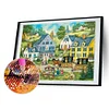 Diamond Painting -DIY Full Square Drill Houses and Street