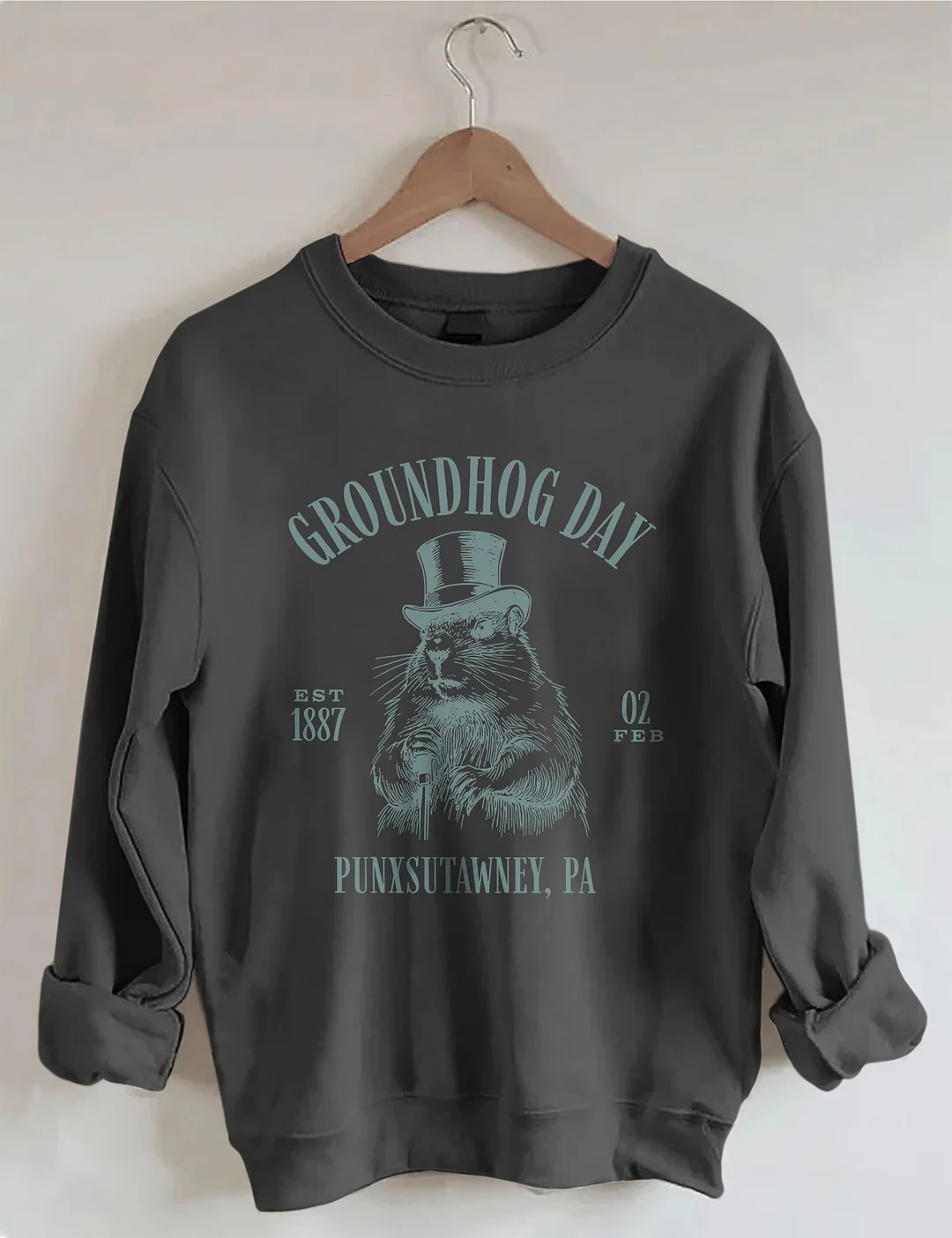 Happy Groundhog Day Sweatshirt