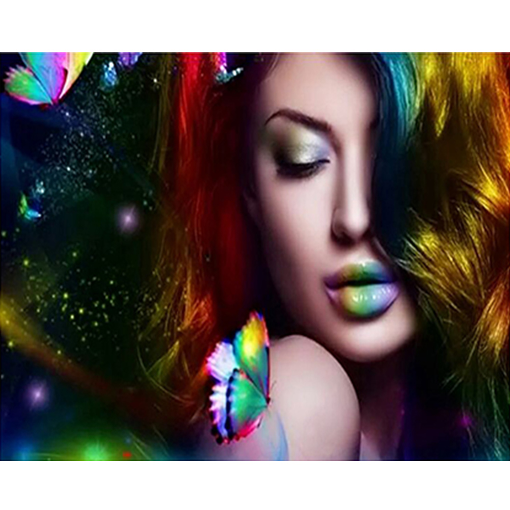 Woman-Paint by Numbers-50x40cm