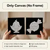 12Pcs DIY Pearl Painting Dessert for Home Wall Decor(15x15cm)
