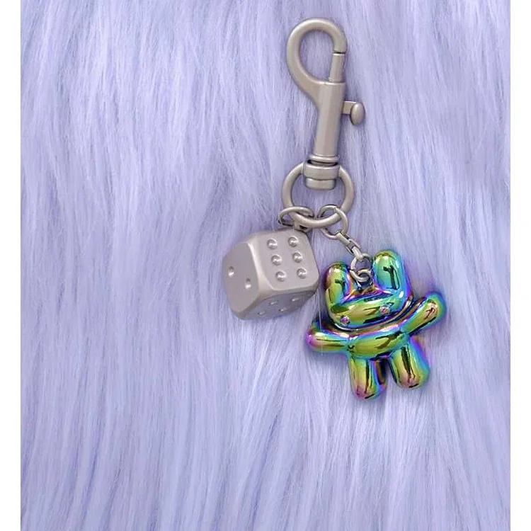 NewJeans Bunnies Club TOKKI Dice Keyring