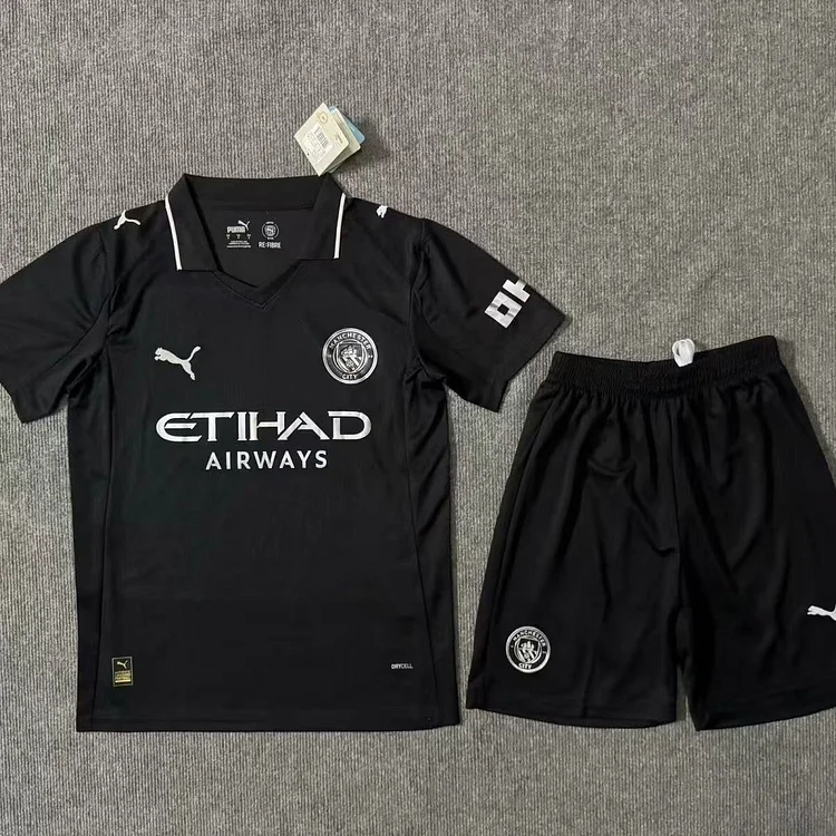 Kids Manchester City 25/26 Away Football Kit