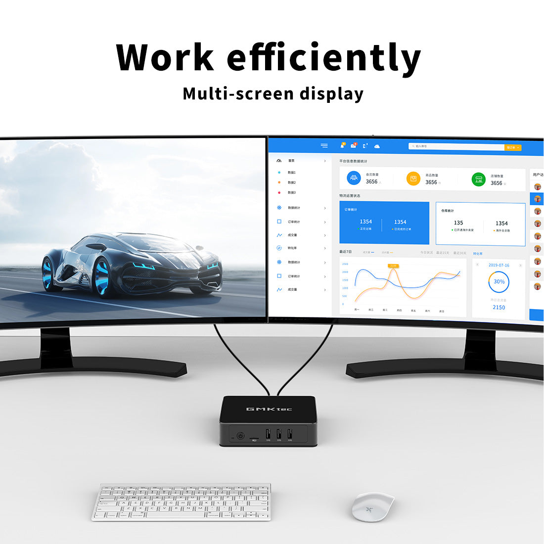 ミニPC Win11Pro GMKtec NucBox3 NucBox 3 Mini PC--Windows 11 Home OS + 4K 60Hz DP Port