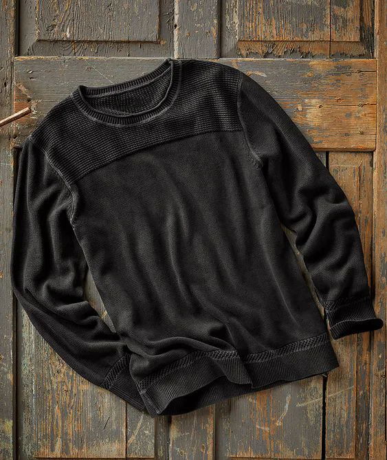Men's casual vintage tops