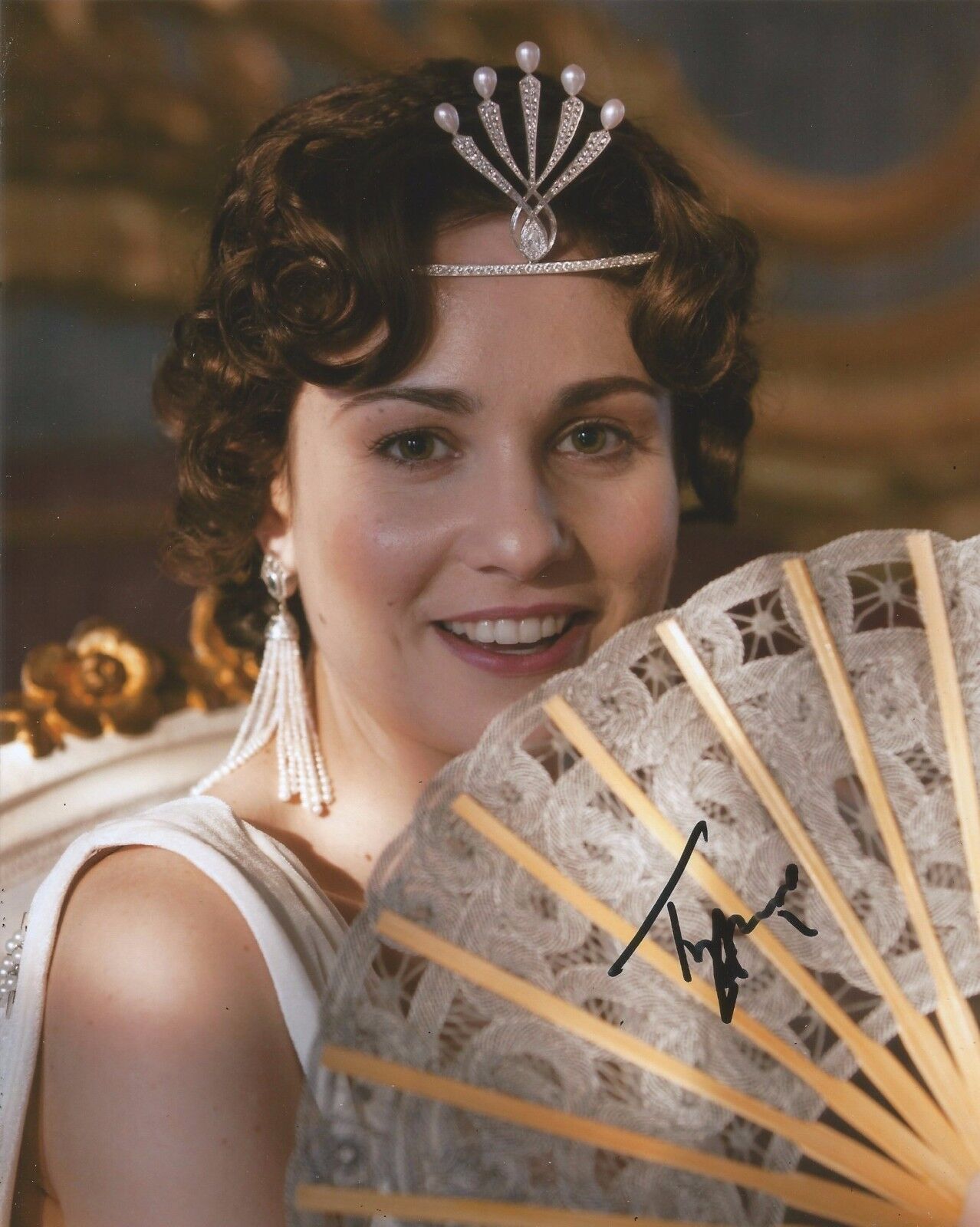 Tuppence Middleton Signed War And Peace 10x8 Photo Poster painting AFTAL