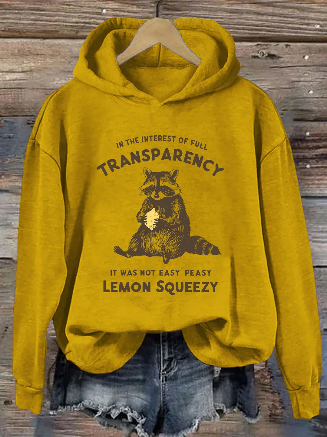 It Was Not Easy Peasy Lemon Squeezy Hoodie