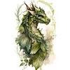 (Big Size)Dragon - 11CT Stamped Cross Stitch - 50*70cm