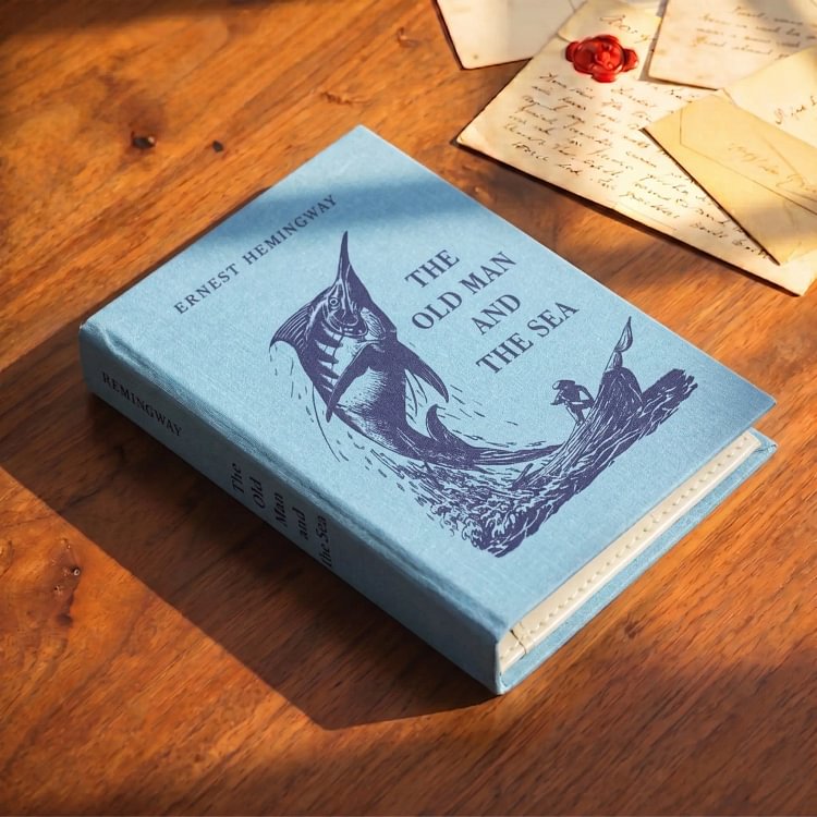 The Old Man and The Sea by Ernest Hemingway Book Wallet