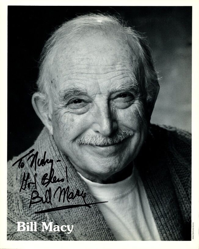 BILL MACY Signed Photo Poster painting - MAUDE