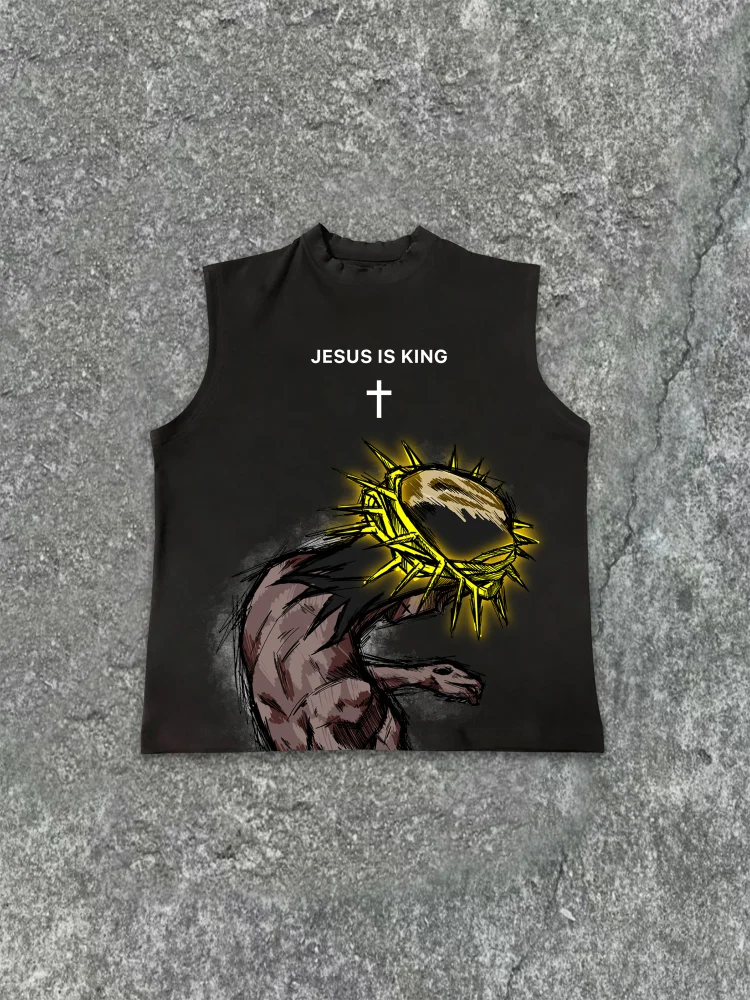 Jesus Is King Vests