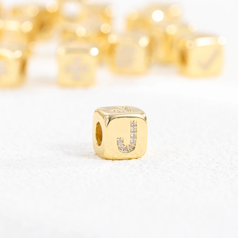 1 Piece Copper Letter Jewelry Accessories Pendant