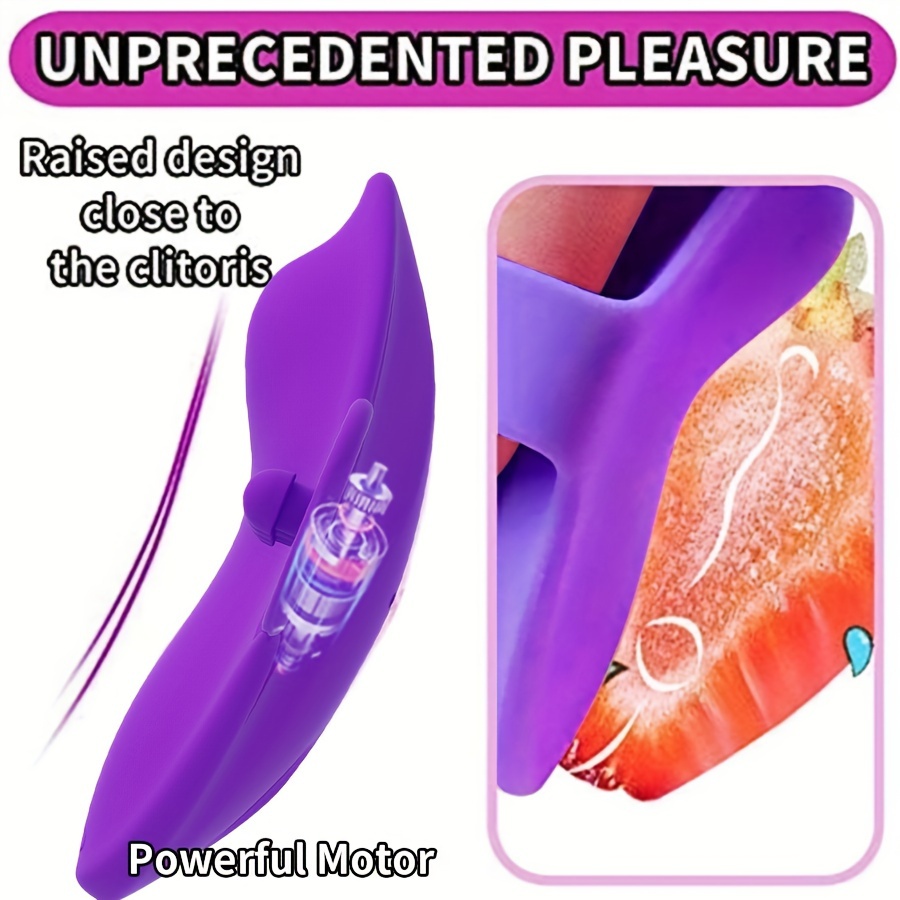 Adjustable Size App Remote Butterfly Clitoral Vibrator