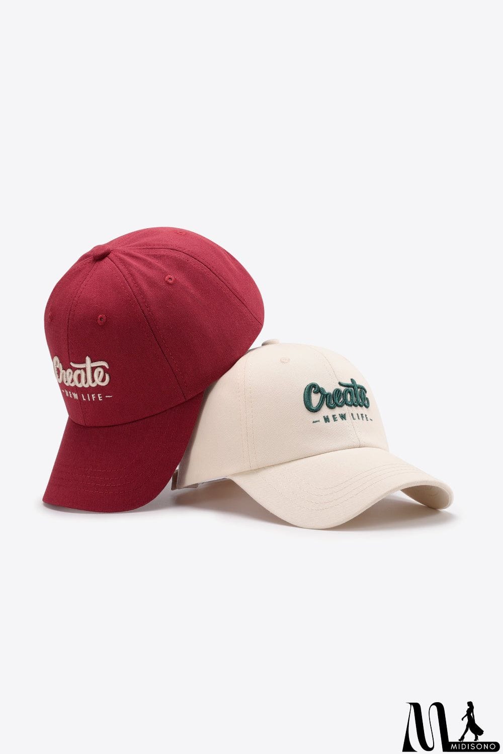 MidiSono - CREATE NEW LIFE Adjustable Cotton Baseball Cap