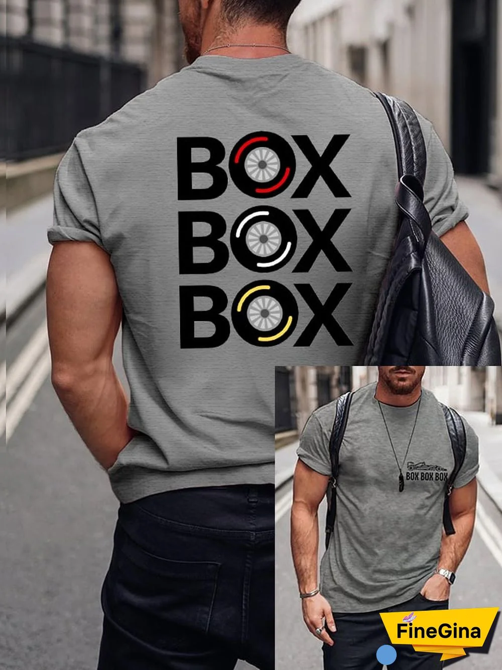 Men's Racing Casual T-Shirt