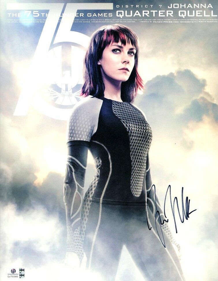 Jena Malone Signed Autographed 11X14 Photo Poster painting The Hunger Games Johanna GV758865