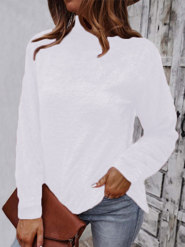 Women Long Sleeve V-neck Graphic Floral Printed Top