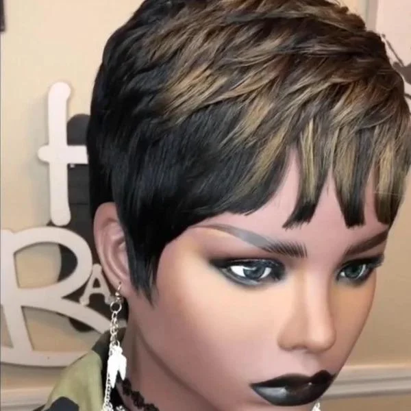 🔥Hair®| 2020 Hot New Fashion Natural Pixie Cut Wig