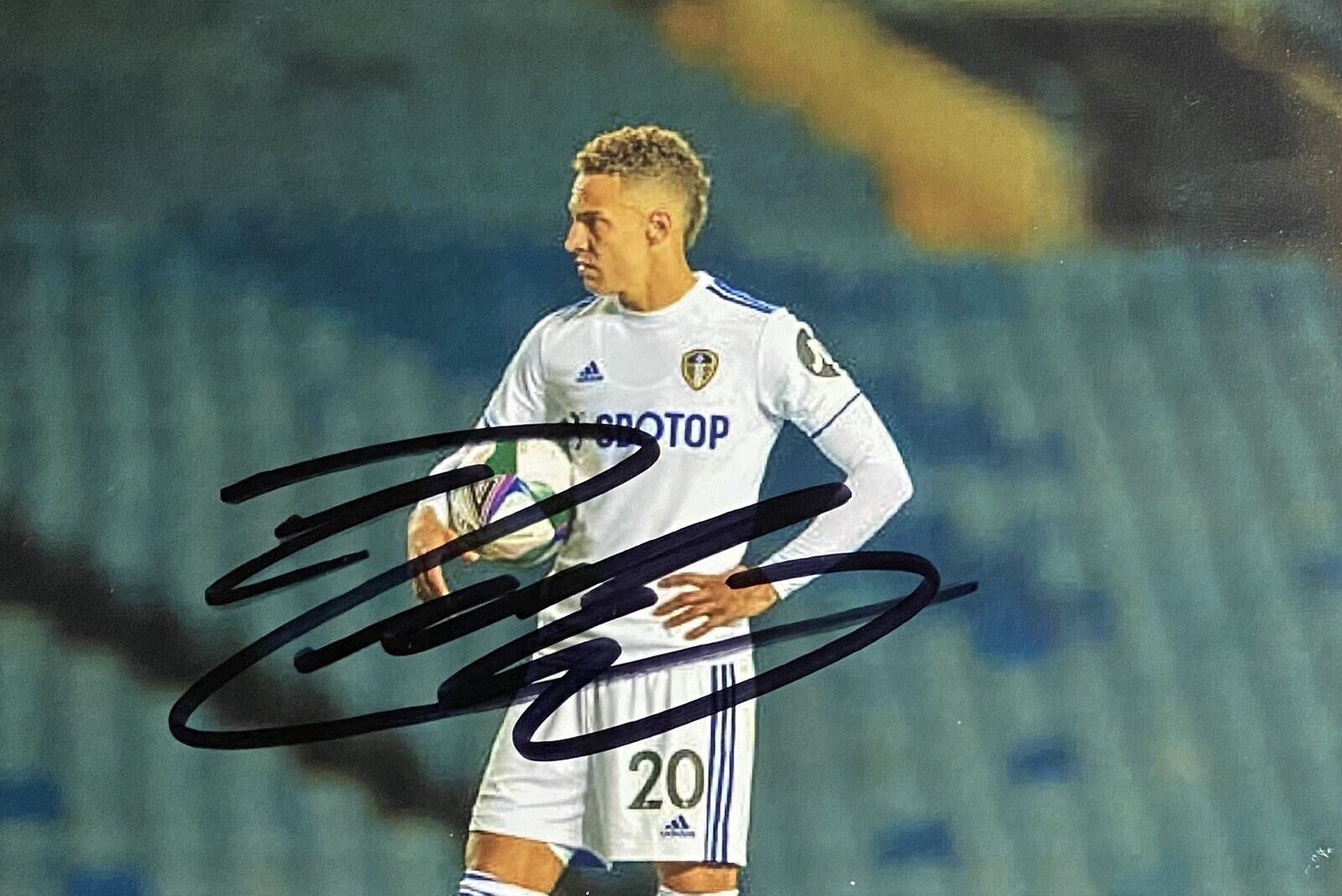 Rodrigo Genuine Hand Signed Leeds United 6X4 Photo Poster painting 4