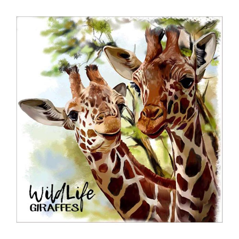 

Giraffe - Round Drill Diamond Painting - 30*30CM, 501 Original