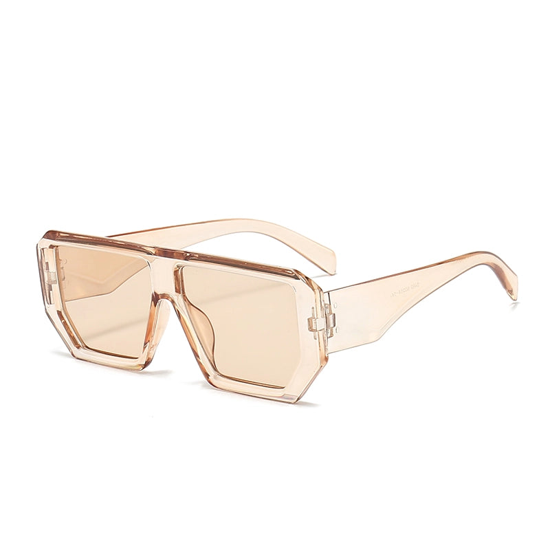 Elegant Minimalist Sunglasses Pc Square Full Frame Women’s Sunglasses