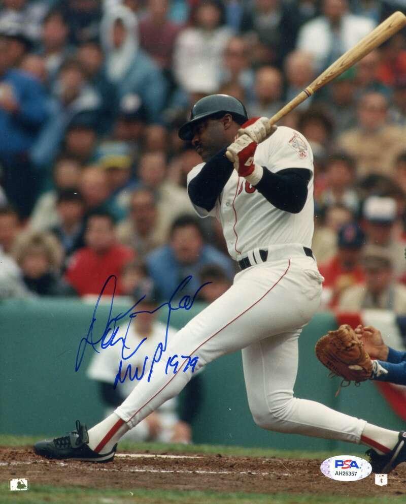 Don Baylor PSA DNA Coa Hand Signed 8x10 Red Sox Photo Poster painting Autograph