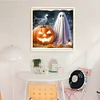 (Stamped/Counted) Halloween Ghost-11CT Cross Stitch 40*40cm/15.75*15.75in