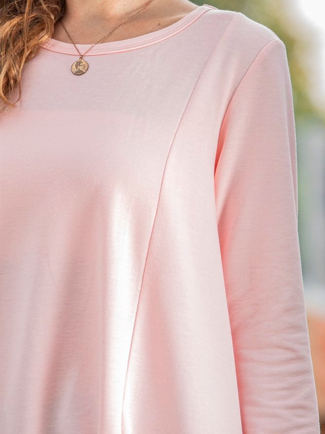Shift Crew Neck Long Sleeve Casual Sweatshirt