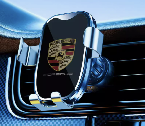 Car air outlet gravity shockproof navigation bracket