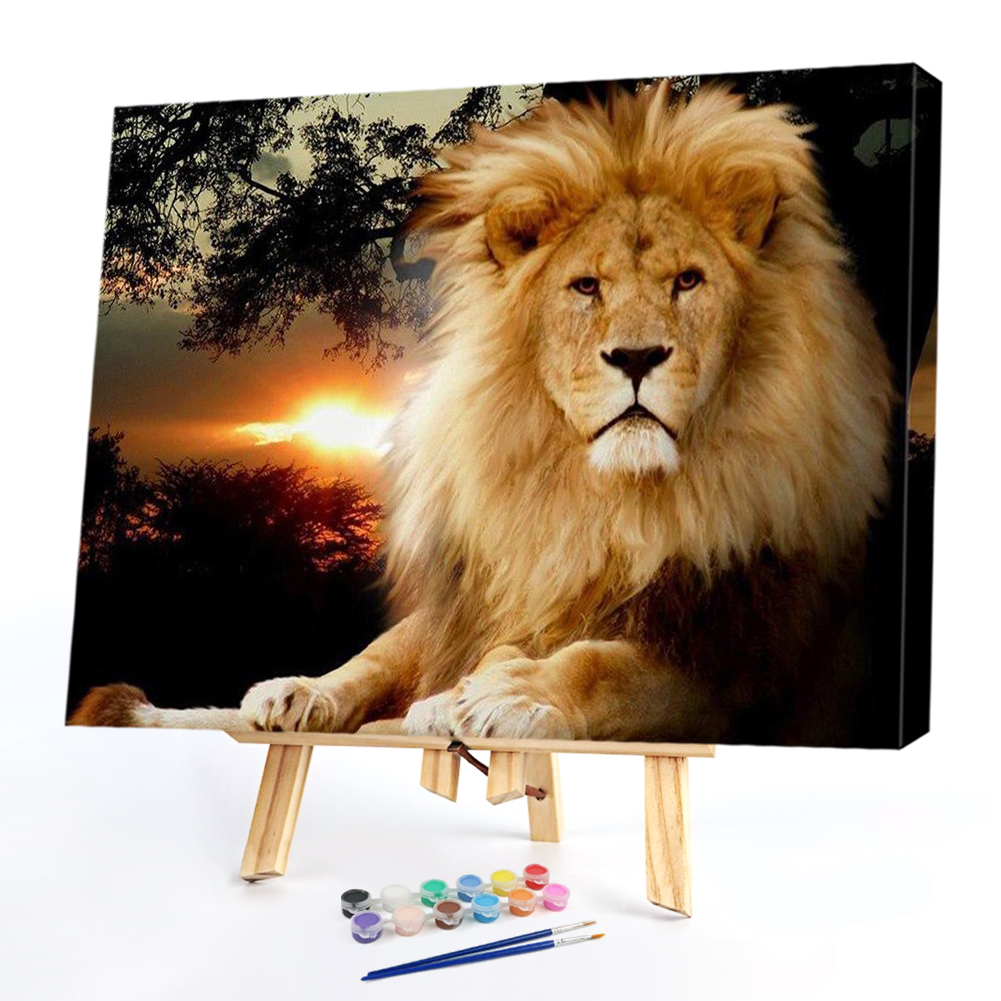 LionPaint by Numbers 50*40cm