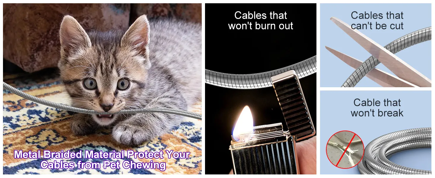 cat proof charging cable