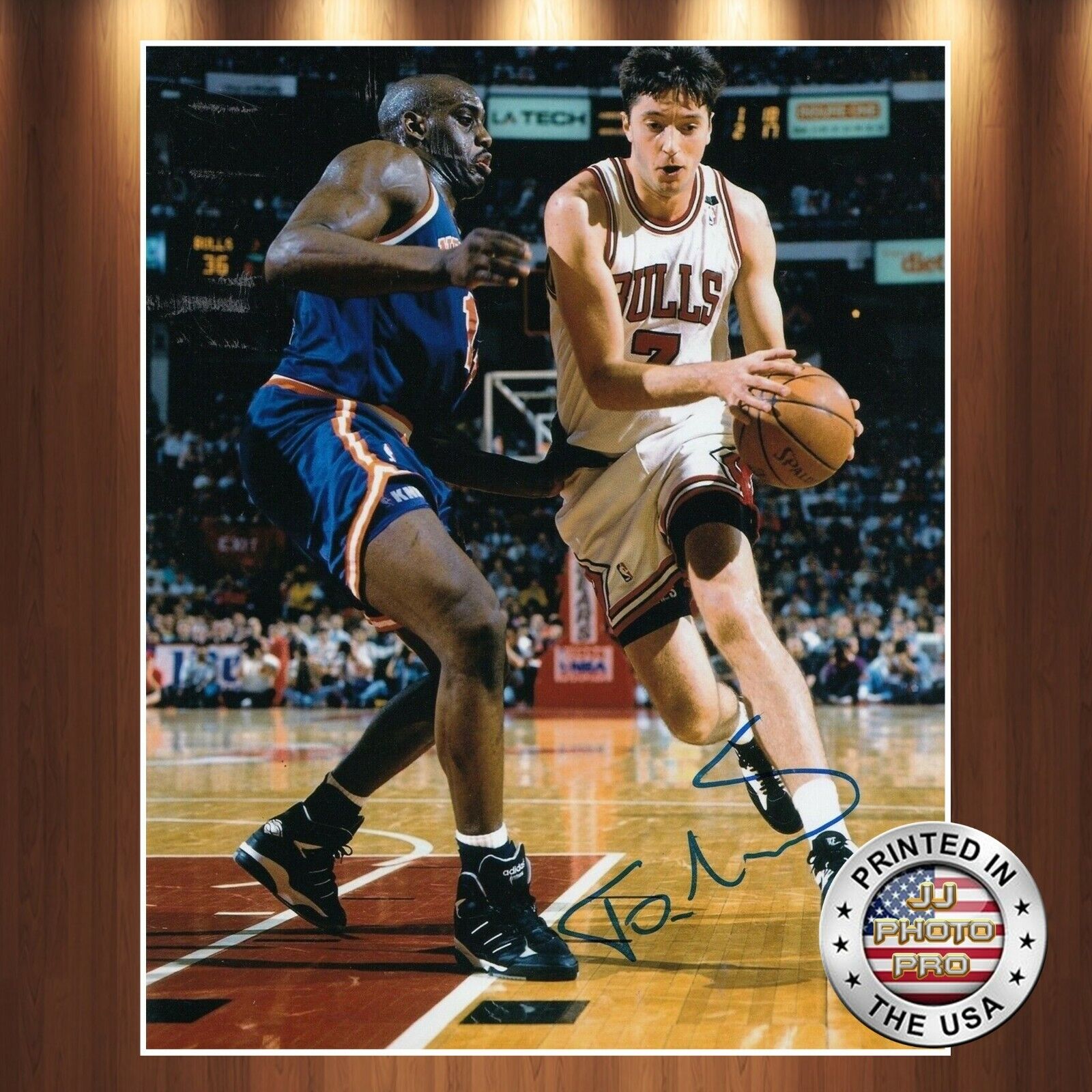 Toni Kukoc Autographed Signed 8x10 Photo Poster painting (Bulls) REPRINT