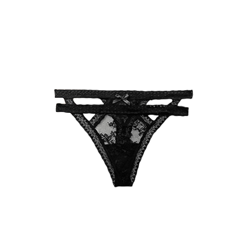 Lovingerie -  Solid Colors Breathable Tempting Look Sexy Women's Lace Cutout Underwear Set