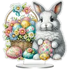 Diamond Painting Acrylic Easter Bunny Tabletop Ornaments Decorations for Adult Beginner Home Decor DIY Crafts Gift