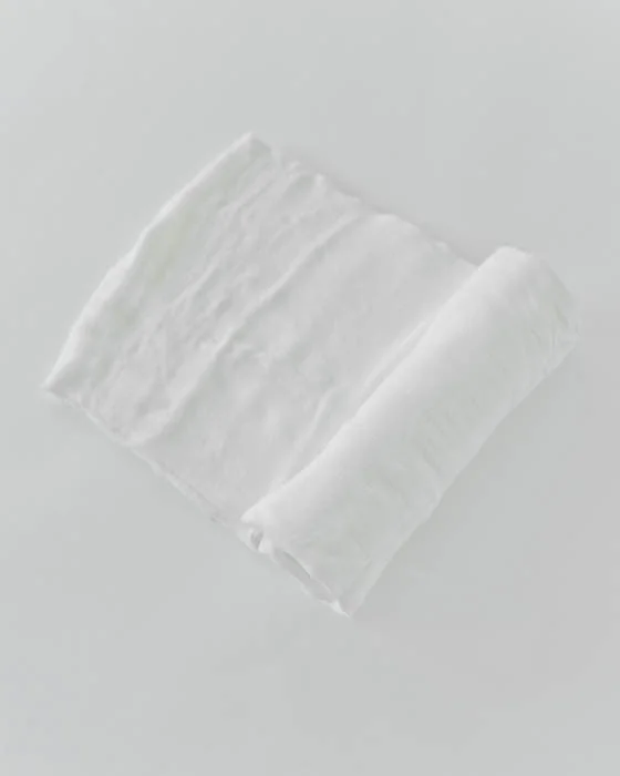 Deluxe Muslin Swaddle Blanket - Plain White