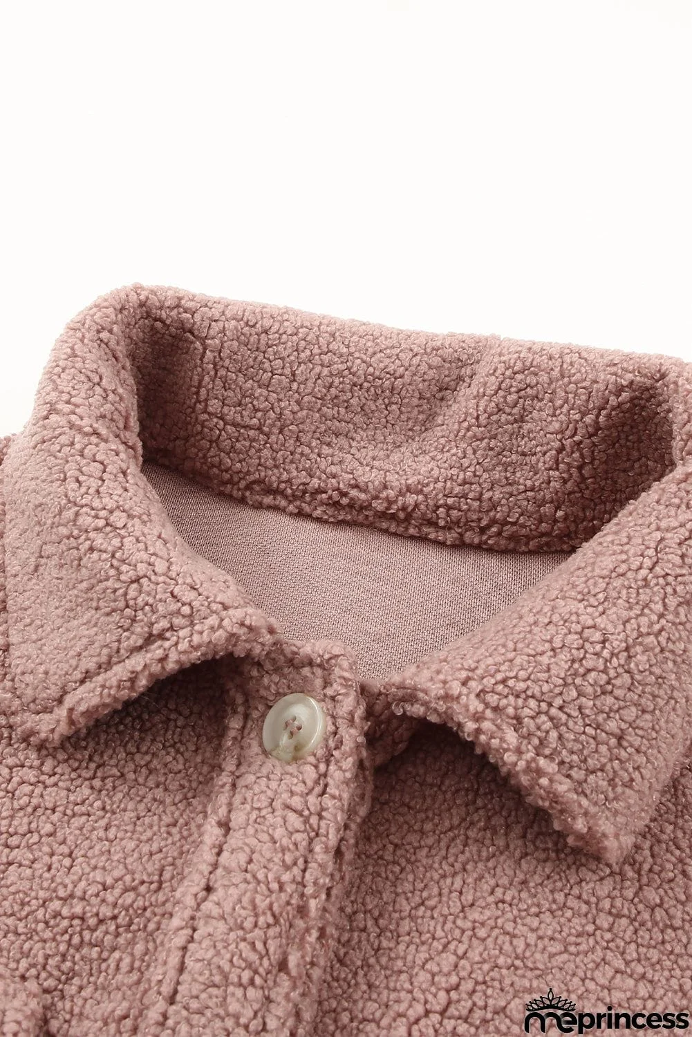 Flap Pockets Button Front Jacket