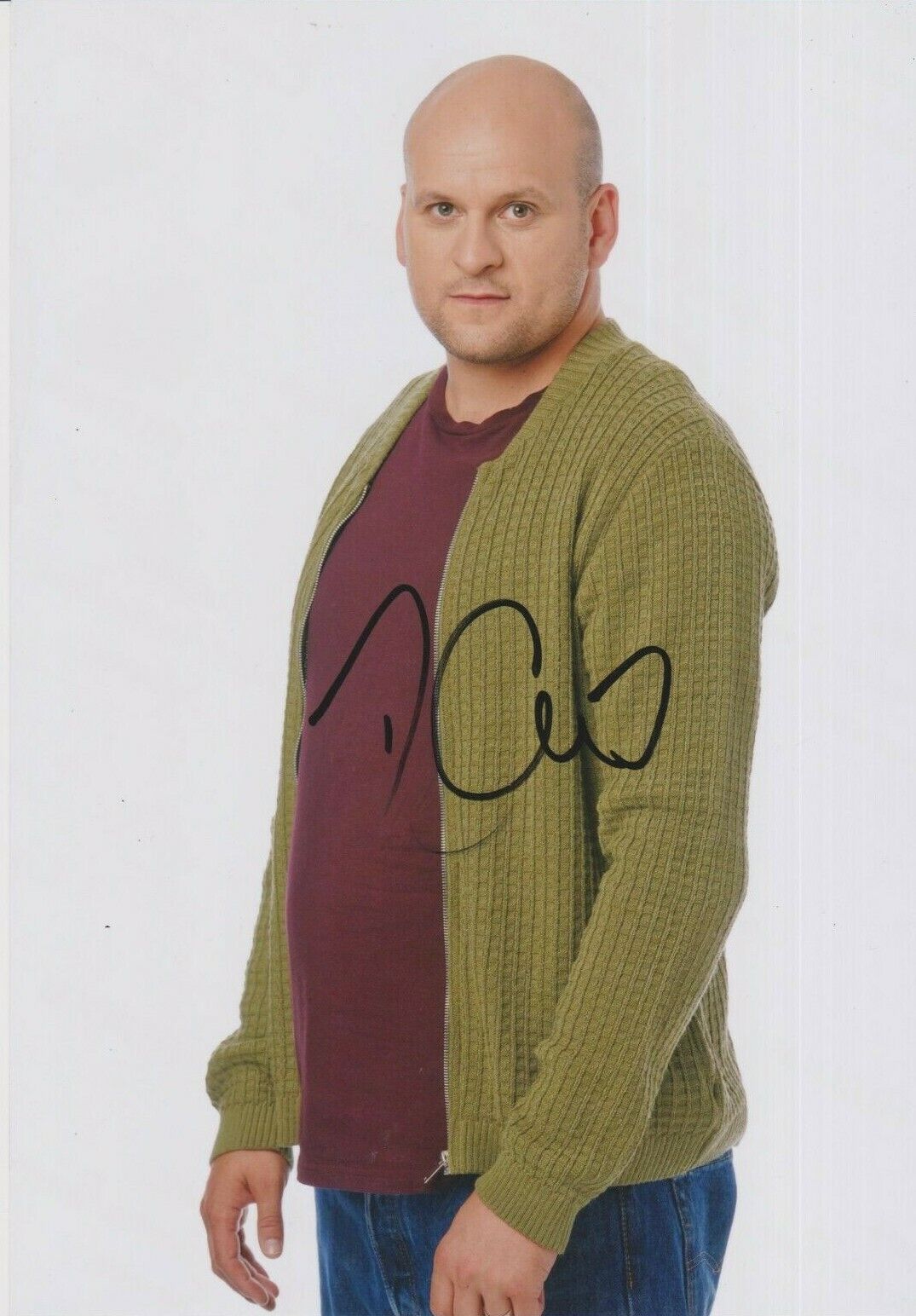 Ricky Champ **HAND SIGNED** 12x8 Photo Poster painting ~ Eastenders (Stuart Highway)