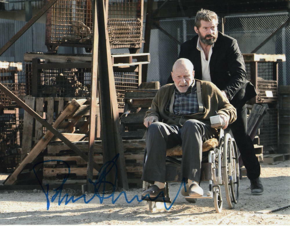 PATRICK STEWART SIGNED AUTOGRAPH 11X14 Photo Poster painting - STAR TREK, LOGAN, PROFESSOR X