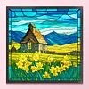 Flower Field-11CT Stamped Cross Stitch 50*50cm/19.69*19.69in tapestrymarket