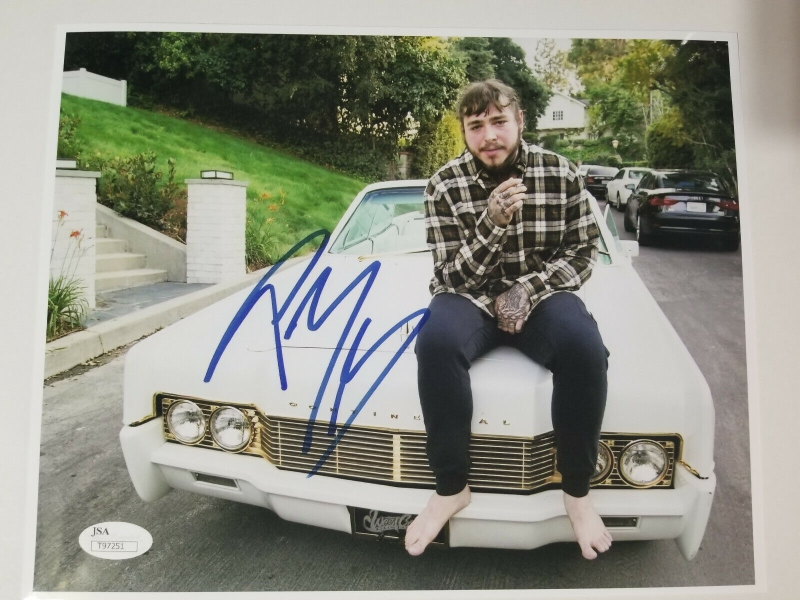 Post Malone Signed 8x10 Photo Poster painting RP -  ShipN!!!