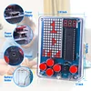 DIY Welding Game Kit - Pixel Game Console Production Kit 51 Single-Chip Tetris Parts DIY Welding Training Electronic Small Production