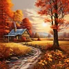(Multi-Style) Landscape-11CT Stamped Cross Stitch 45*45/50*50cm