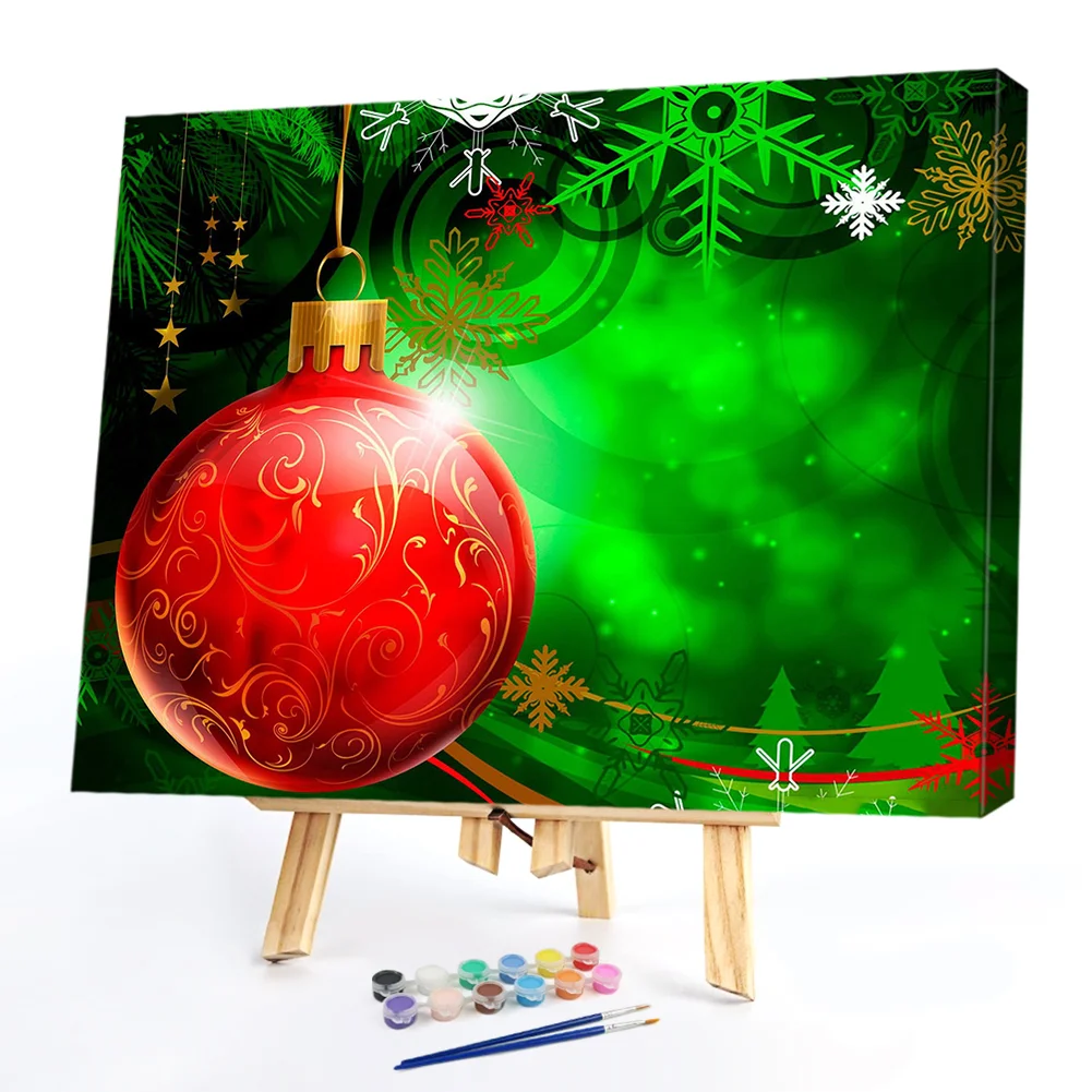 Christmas Decorations - Paint By Numbers(50*40CM)