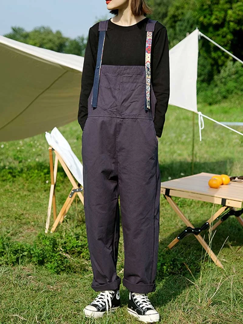 Deep Is Your Love Cotton Overall Dungarees