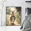 Rabbit Full Stamped Cross Stitch 11CT 3-Strand 40x50cm