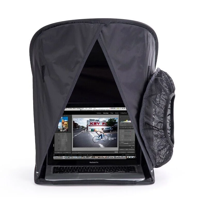 Outdoor Foldable Laptop Sun Shade Laptop Tent