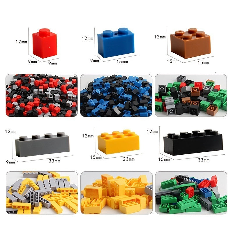 Australia 1000 Small Particle Building Blocks In Bulk Compatible With DIY Children's Assembled Building Blocks Toys