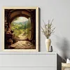 Door The Lord of The Rings Full 14CT DIY Counted Cross Stitch Kits 40x50cm for Adults Home Decor