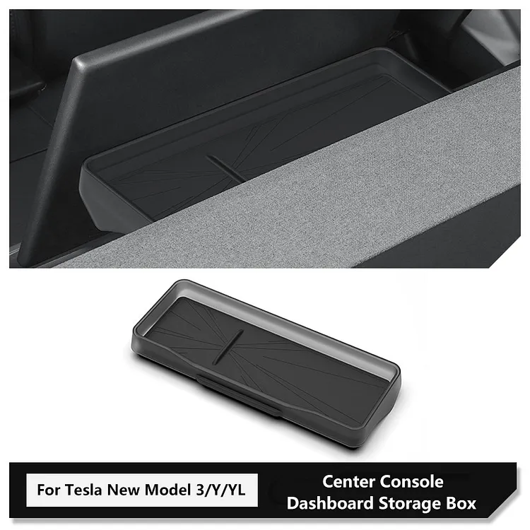 Teslasy Dashboard Storage Box for Tesla Model 3, Model Y & Model YL
