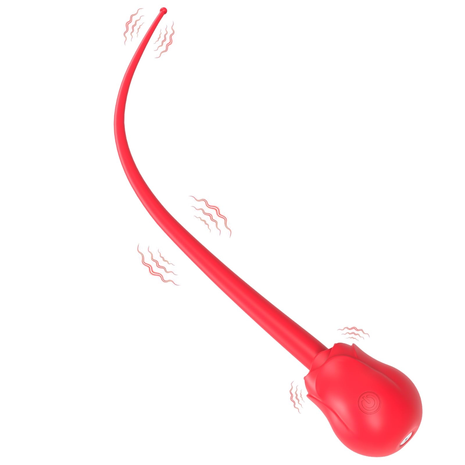 Sm Whip Glan Tickler Male Rose Penis Vibrator Sex Toy For Couples - Rose Toy